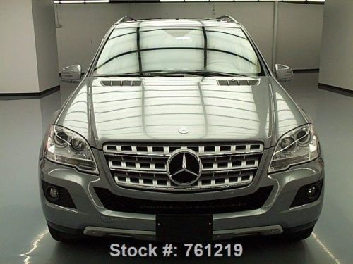 2011 mercedes-benz ml350 sunroof nav heated seats 42k texas direct auto