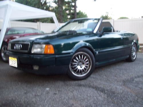 1996 audi cabriolet , rims, tv&#039;s, very nicely done! 146k