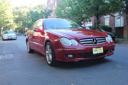 AMAZING Mercedes Benz CLK350 Coupe Red Low Miles Clean Tittle Great Condition, image 2