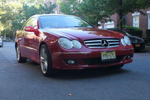 AMAZING Mercedes Benz CLK350 Coupe Red Low Miles Clean Tittle Great Condition, image 3