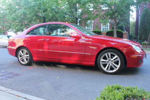 AMAZING Mercedes Benz CLK350 Coupe Red Low Miles Clean Tittle Great Condition, image 5