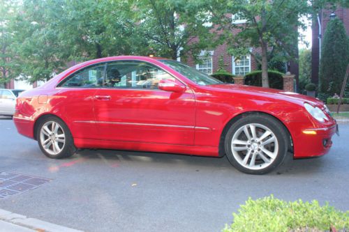 AMAZING Mercedes Benz CLK350 Coupe Red Low Miles Clean Tittle Great Condition, image 6
