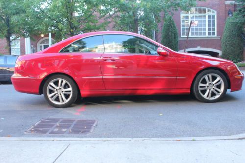 AMAZING Mercedes Benz CLK350 Coupe Red Low Miles Clean Tittle Great Condition, image 8