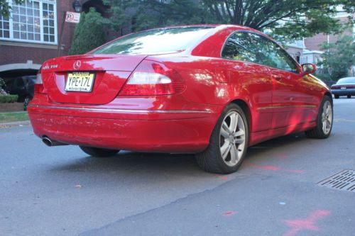 AMAZING Mercedes Benz CLK350 Coupe Red Low Miles Clean Tittle Great Condition, image 9