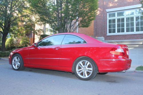 AMAZING Mercedes Benz CLK350 Coupe Red Low Miles Clean Tittle Great Condition, image 10