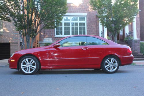 AMAZING Mercedes Benz CLK350 Coupe Red Low Miles Clean Tittle Great Condition, image 12