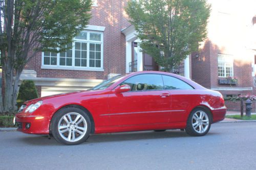 AMAZING Mercedes Benz CLK350 Coupe Red Low Miles Clean Tittle Great Condition, image 13