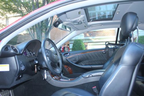 AMAZING Mercedes Benz CLK350 Coupe Red Low Miles Clean Tittle Great Condition, image 18