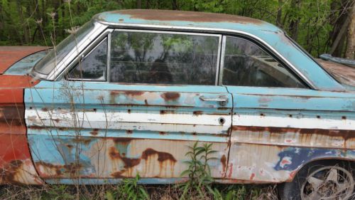 1964 ford falcon roller 2 door hardop tube frame clean title project car rat rod