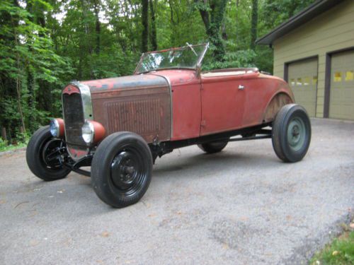 1931 model a deluxe roadster prewar postwar hotrod banger b motor