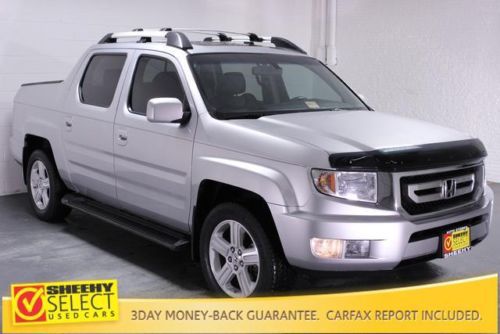 4x4 4wd truck 3.5l silver leather power seats crew cab we finance warranty