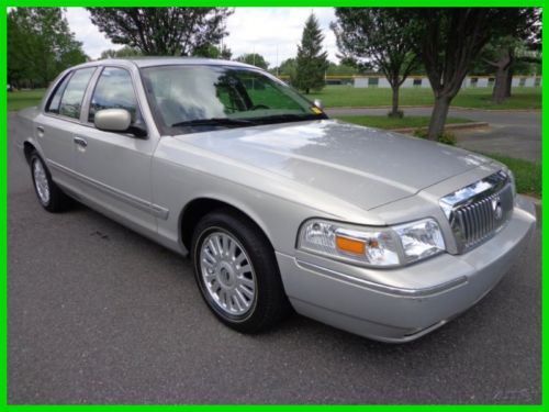 2008 mercury grand marquis ls one owner clean carfax leather 65k mi runs great