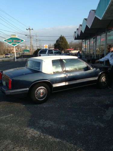 1989 cadillac eldorado 2-door coupe 4.5l elderly driven only 86k drives perfect