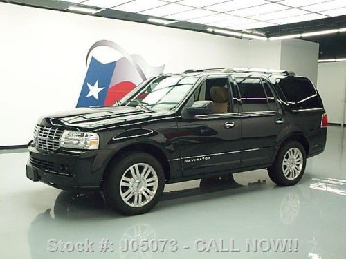 2011 lincoln navigator 4x4 sunroof nav dvd rear cam 58k texas direct auto