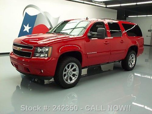 2012 chevy suburban 2500 lt 4x4 sunroof nav dvd 64k mi texas direct auto