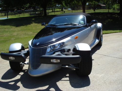 2001 black tie limited edition plymouth prowler