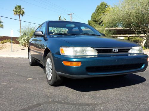 1994 toyota corolla dx 4 door 5 speed great gas milage