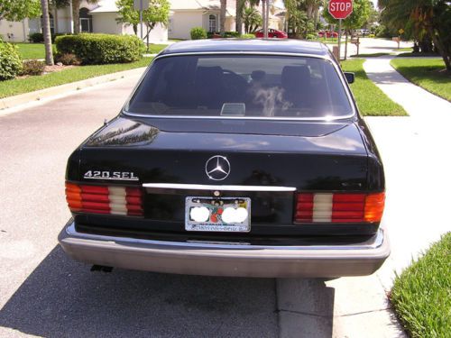 1987 Mercedes 420 sel four door sedan, US $2,600.00, image 5