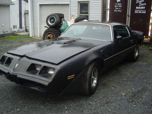 1979 pontiac firebird trans am coupe 403 ac  pw  6.6l project/  barn find