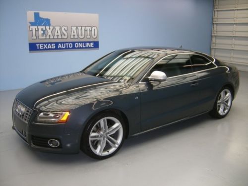 We finance!!!  2009 audi s5 quattro 365 hp v8 roof nav heated leather texas auto