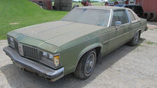 1979 oldsmobile ninety-eight regency 2 door hard top with 403 v8 - barn fresh!!!