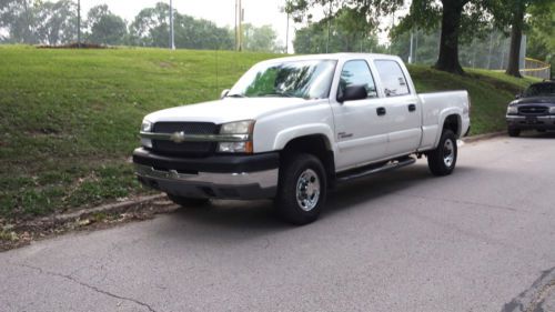 2004 chevy silverado 2500 hd duramax lt 4x4 crew cab short bed truck 6.6 2500hd