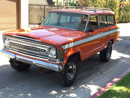 1972 jeep wagoneer wagoneer 1972 all original 4d jeep wagoneer 4x4 no rust nice