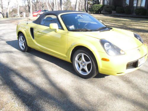 2001 toyota mr2 spyder base convertible 2-door 1.8l