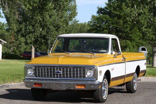 72 chevy super cheyenne original paint 77k miles a must see truck!! a/c