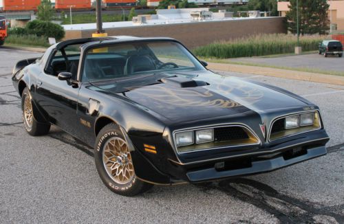 1977 pontiac trans-am bandit clone #&#039;s matching v-8 400ci. automatic with 119k