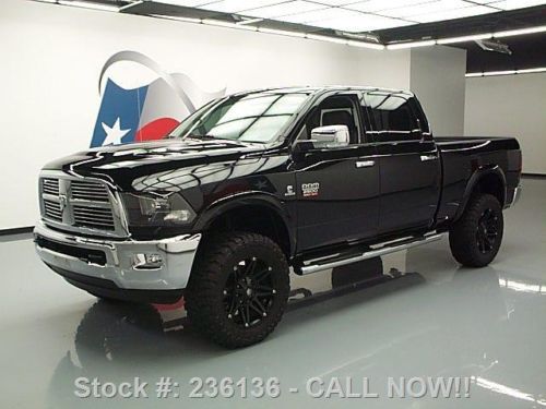 2012 dodge ram 2500 laramie crew 4x4 diesel nav 34k mi texas direct auto