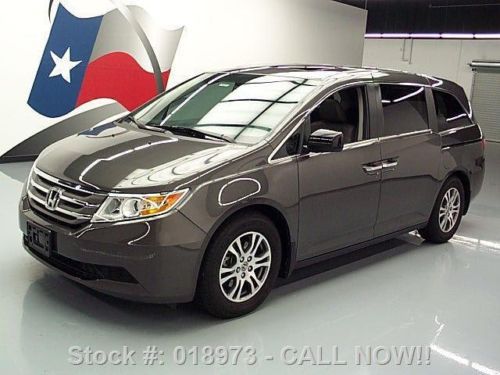 2013 honda odyssey ex-l htd leather sunroof dvd 15k mi texas direct auto