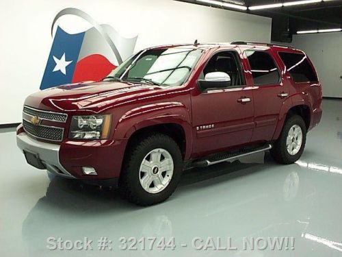 2007 chevy tahoe z71 7-pass leather park assist 88k mi texas direct auto