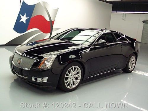 2011 cadillac cts performance sunroof nav rear cam 22k texas direct auto