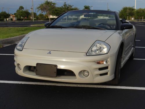 2005 mitsubishi eclipse spyder gts 3.0l manual immaculate low miles clear title