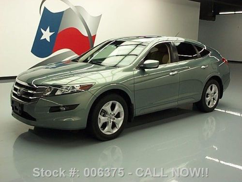 2011 honda accord crosstour ex-l awd sunroof nav 37k mi texas direct auto