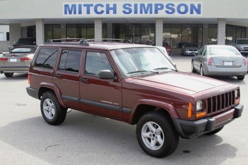 2000 jeep cherokee sport 4 door auto 1-owner clean