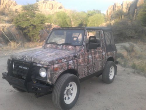 1987 suzuki samurai 4x4 jx sport utility 2-door 1.3l