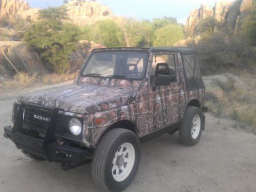 1987 suzuki samurai 4x4 jx sport utility 2-door 1.3l