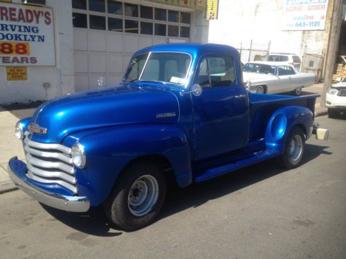 1950 chevrolet pickup 3100 - custom paint - original engine