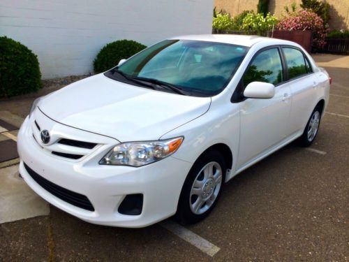 2012 toyota corolla le sedan 4d 4-cyl a/c mp3 cd 45k miles