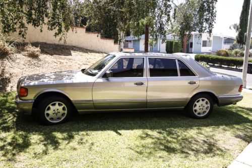 1990 mercedes 560sel with many rare options