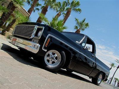 1975 chevrolet cheyenne short box factory 4 speed matching numbers no reserve!