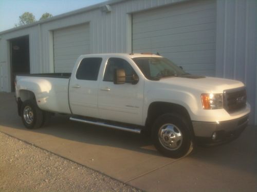 2011 gmc sierra slt 4wd crew drw   6.6l duramax diesel  6 spd allison automatic