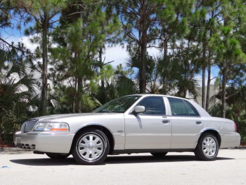 2004 mercury grand marquis ls ultimate no reserve top line! florida no rust