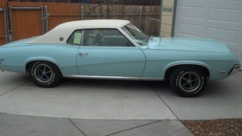 1969 mercury cougar xr7 - original unmolested 351w 3 speed