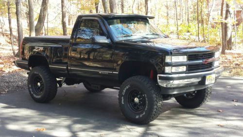 1995 chevrolet k1500 silverado standard cab stepside pickup 2-door 5.7l  - z71