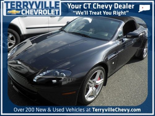 2009 aston martin v8 vantage convertible only 1800 miles! all original!