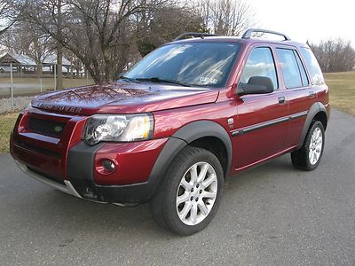 2005 05 freelander 4x4 sunroof suv low miles inspected