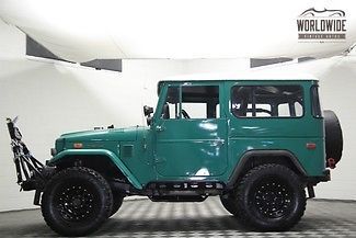 1974 toyota land cruiser fj40 v8 disc brakes 4 wheel drive